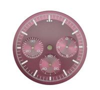 HUKILU yaoqijie Cadran VK63 Cadran VK63 Panda Logo personnalisé Chronographe Électronique Multifonction Cadran Lumineux Aiguilles VK63 Adaptées au Mouvement VK63 Lasting(Dial-3)