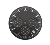 HUKILU yaoqijie Cadran VK63 Cadran VK63 Panda Logo personnalisé Chronographe Électronique Multifonction Cadran Lumineux Aiguilles VK63 Adaptées au Mouvement VK63 Lasting(Dial-6)