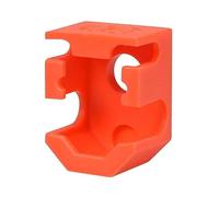 HUKILU yaoqijie Couvercles de Bloc Chauffant V2.0, boîtier de Bloc Chauffant d'extrudeuse, Chaussettes de Protection en Silicone, pièces d'imprimante 3D VS V5 V6 MK8 Lasting(1pcs)