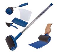 HUKITECH E-Z Rouleau à peinture - Kit - Rouleau à peinture - Rouleau à peinture - Réservoir de peinture - 700 ml - Système de peinture - Kit de peinture - Verre doseur - Barre d'extension
