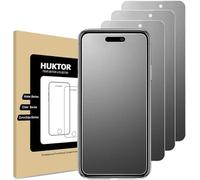 HUKTOR 3 pièces Mat Verre Trempé pour iPhone 16 Pro Max Protection Écran Antireflets & Anti-Empreintes digitales Dureté 9H Résistant aux Rayures Protecteur Vitre pour Apple 16 PRO MAX,6.9”