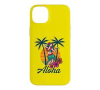 Hula Girl Tropical Island Dance Hawaïen Paradise Coque pour iPhone 14 Plus
