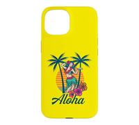 Hula Girl Tropical Island Dance Hawaïen Paradise Coque pour iPhone 15