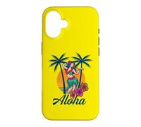 Hula Girl Tropical Island Dance Hawaïen Paradise Coque pour iPhone 16