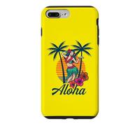 Hula Girl Tropical Island Dance Hawaïen Paradise Coque pour iPhone 7 Plus/8 Plus