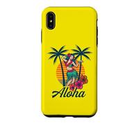 Hula Girl Tropical Island Dance Hawaïen Paradise Coque pour iPhone XS Max