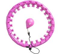 Hula Hoop Avec Poids Et Picots De Massage Diamètre De 100 Cm Fabriqué En Abs Et Pvc Réglage De La Taille Parfait Pour Amincir La Taille Raffermit L'abdomen.[K1157]