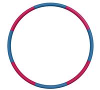 Hula Hoop MASSAGANT Jante Fitnesss Gymnastique Amincissant avec sphères de Massage composable Fitness, Rose et Bleu Ciel