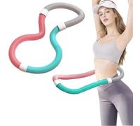 Hula Hoop de Sport pour, Cerceau à Ressorts Souples, Nouveau Cerceau de Fitness lesté pour Perte de Poids et Effet massant, Cerceau Pliable en PVC pour abdominaux et brûle-Graisses