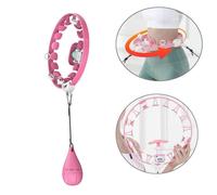 Hula Hoop Intelligent TD® Diamètre intérieur 31cm avec Compteur Taille Ajustable 60-90cm Tonification Musculaire à Domicile Fitness