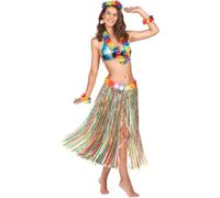 Hula-Rock multicolore - Jupe hawaïenne pour carnaval