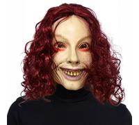 Hulaiyaa Masque Halloween Evil Dead Rise, Halloween Latex Tête Horreur Masque de Monstre Fantôme Effrayant, Masque Halloween Cadeaux Carnaval Pâques Cosplay Party Accessoires Costume pour Adultes