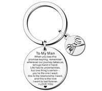 HULALA Cadeau de Saint-Valentin pour lui, petit ami, mari, anniversaire, Noël, anniversaire de mariage, « To My Men I Love You »