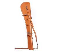 Hulara Étui à Fusil en Cuir véritable pour Fusil à Levier avec étui en Cuir pour Selle de Cheval pour Canon de 16 à 20 Pouces avec bandoulière réglable Étui à Fusil de Chasse à Outils manuels