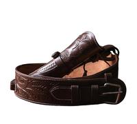Hulara Western Gun Holster .45 Auto .45 ACP 44/45 Calibre Cowboy Holster pour Revolver Cuir Pleine Fleur Étui pour Pistolet avec Ceinture pour Hommes