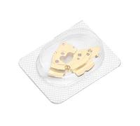Hulex Supplies Éclisse pour mouvement de montre en alliage compatible avec le 2824, éclisse de roue d’équilibre de rechange, outil de réparation horloger durable au design compact, idéal pour (Or)
