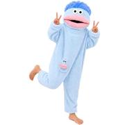 HULG Combinaison Monstre À Grande Bouche,Combinaison Farceur Douillette,Pyjama Monstre,Pyjama Polaire Drôle,Idéal pour La Maison, Les Fêtes Et Les Soirées Cinéma