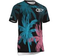 HULG Maillot de VTT, maillots de cyclisme pour hommes, t-shirt d'équitation à manches courtes pour homme, haut de cyclisme pour hommes, chemise de motocross, maillot BMX, Couleur 12, M