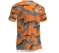 HULG Maillot de VTT, maillots de cyclisme pour hommes, t-shirt d'équitation à manches courtes pour homme, haut de cyclisme pour hommes, chemise de motocross, maillot BMX