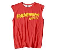 Hulk Hogan Hulkamania Forever Débardeur unisexe sans manches pour femme et homme, Rouge, M
