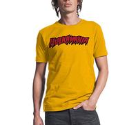 Hulk Hogan Hulkamania T-shirt doré, jaune, L