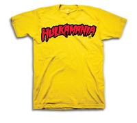 Hulkamania T-shirt Hulk Hogan Doré, jaune, XXXL
