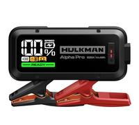 Hulkman Alpha Pro, Noir Mat. Démarreur 1500A 44,4Wh, écran LED 3,3". Pack Batterie PD65W in/Out. Démarreur 12V Portable, pour 7,5L Essence / 4,5L Diesel