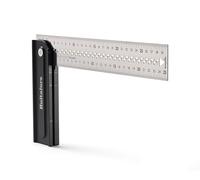 Hultafors 253120 Angle d'onglet réglable en aluminium I 300 mm x 45 mm I Angle pliable blocage à 45°, 90°, 135° et 270° I Fabriqué en UE I encoches de traçage et ligne centrale I 253120 HUL253120