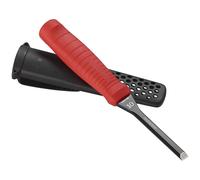 Hultafors Ciseau à bois 390023 EDC 10 – 232 mm L x 10 mm W – Noir/Rouge