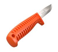 Hultafors Couteau d’artisan HVK Bio version durable de I Couteau tous usages respectueux de l’environnement, à manche ergonomique & lame en acier au carbone I Avec un trou de suspension I 385050