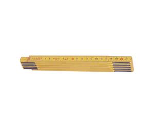 Hultafors HULTAFORS Règle pliante hêtre 2 m x 17 mm jaune Quantité:1