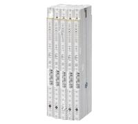 Hultafors Lot de 10 mètres pliants, 2 m, blancs