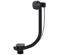 Hulthor Kit de Vidange et Trop-Plein pour Baignoire Pop-Up Noir Mat - Bouchon de Baignoire de Rechange à Vidange Combinée Click Clack Facile à Installer