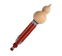 Hulusi - flûte professionnelle, Instrument de musique National traditionnel chinois B, Type de jeu plat avec étui(Bb Tone)