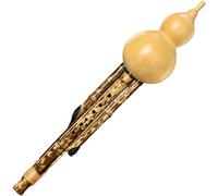 Hulusi Hulusi Gourd Flute Performance GFC Bb D Keys Timbre Transparent(Key of D)