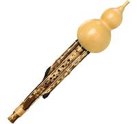 Hulusi Hulusi Gourd Flute Performance GFC Bb D Keys Timbre Transparent(Key of F)