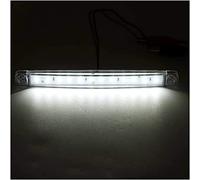 HULX Indicateurs de Position Latéraux à DEL, 10 Pièces Feux de Gabarit de Voiture Indicateurs Latéraux de Voiture Feux 12SMD LED Lumière Latérale Arrière Avant 24V (Blanc)