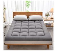 HUMAJORY Matelas Futon Japonais, Tatami Épais, Portable et Pliable, for Camping-Car, Intérieur et Extérieur, for Un Sommeil Réparateur(Gray,150x200cm)