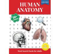 Human Anatomy Word Search for Adults
