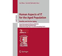 Human Aspects Of It For The Aged Population. Healthy And Active Aging