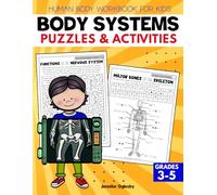 Human Body Workbook for Kids: Body Systems Puzzles and Activities