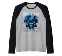 Human by Chance Alpha by Choice Weird Funny Alpha Wolf Meme Manche Raglan
