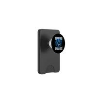 Human by Chance Alpha by Choice Weird Funny Alpha Wolf Meme PopSockets PopWallet pour MagSafe