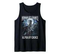 Human by Chance Alpha de Choice Wolf Débardeur