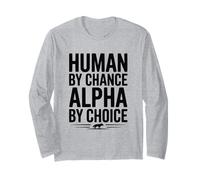 Human by Chance Alpha de Choice Wolf Manche Longue
