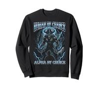 Human by Chance Alpha de Choice Wolf Sweatshirt