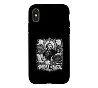 Human Comedy Rises Honore De Balzac Romancier Français Coque pour iPhone X/XS
