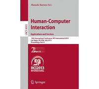 Human-Computer Interaction: Applications And Services