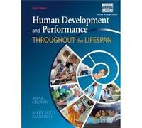 Human Development & Performance Throughout The Lifespan (Hardcover) Anne West Virginia University Cronin, Mary Beth West Virginia University Mandich (Auteur)
