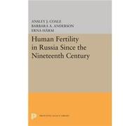 Human Fertility in Russia Since the Nineteenth Century by Erna Harm Paperback Book Erna Harm (Auteur)
